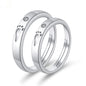 Moissanite Engagement Couple Rings - Trendy Radar