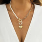 Multi - Layer Pearl & Coin Necklace for Women - Trendy Radar