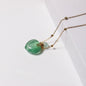 Natural Heart Crystal Perfume Bottle Necklace - Trendy Radar