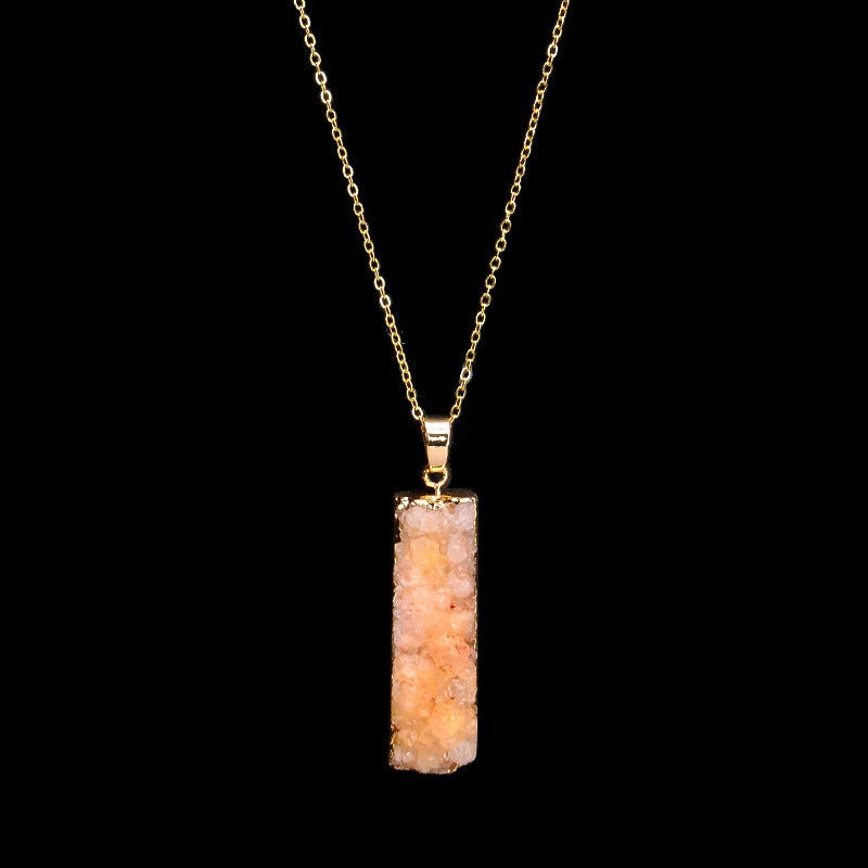 Natural Stone Pendant Necklace - Trendy Radar
