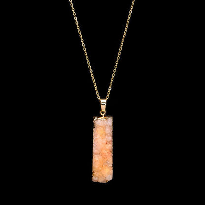 Natural Stone Pendant Necklace - Trendy Radar