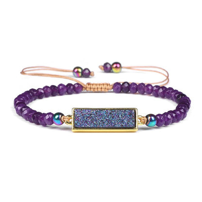Natural Stone Woven Bracelet for Men & Women - Trendy Radar