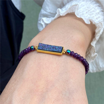 Natural Stone Woven Bracelet for Men & Women - Trendy Radar