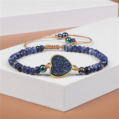 Natural Stone Woven Bracelet for Men & Women - Trendy Radar