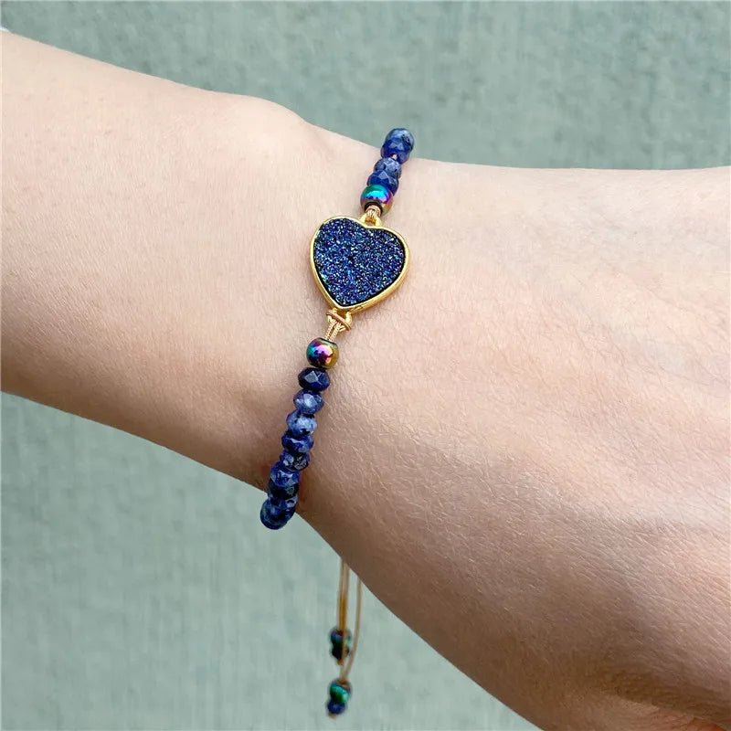 Natural Stone Woven Bracelet for Men & Women - Trendy Radar