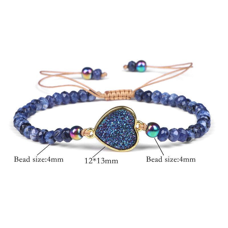Natural Stone Woven Bracelet for Men & Women - Trendy Radar