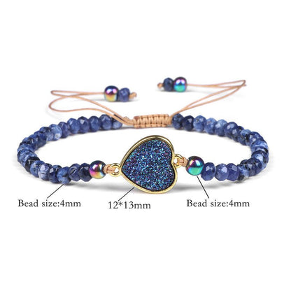 Natural Stone Woven Bracelet for Men & Women - Trendy Radar