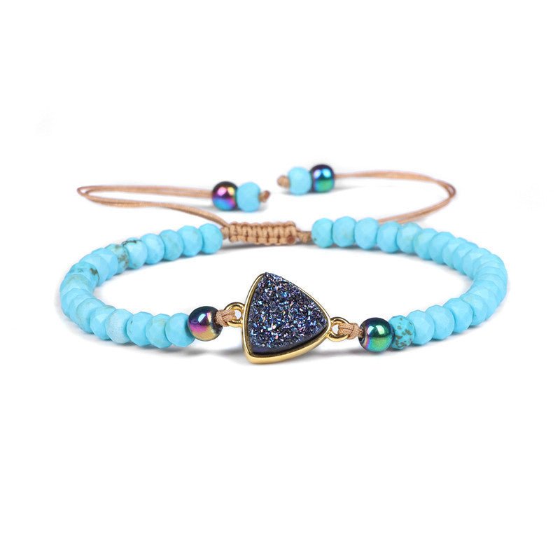 Natural Stone Woven Bracelet for Men & Women - Trendy Radar