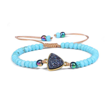 Natural Stone Woven Bracelet for Men & Women - Trendy Radar