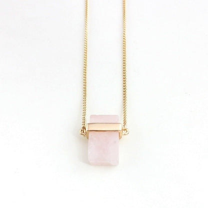 Natural White Turquoise & Turquoise Inlaid Necklace - Trendy Radar