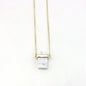 Natural White Turquoise & Turquoise Inlaid Necklace - Trendy Radar