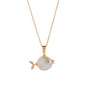 Purple Beaded Zircon Necklace for Women - Trendy Radar