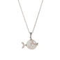 Purple Beaded Zircon Necklace for Women - Trendy Radar