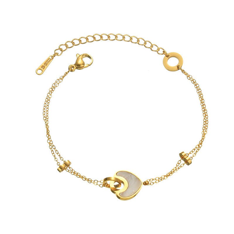 Resin Heart Bracelet - Trendy Radar