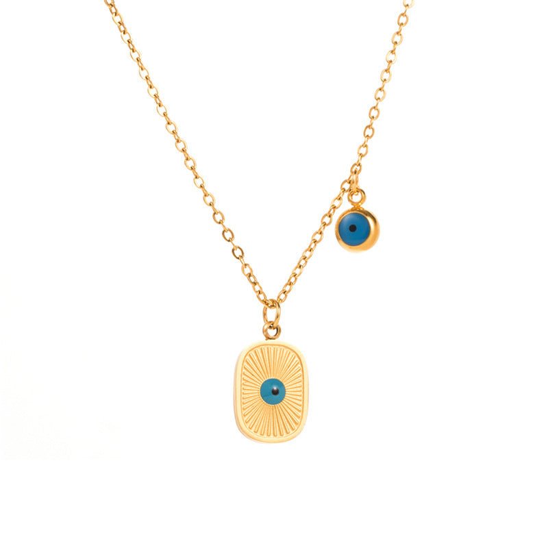 Retro Turquoise Leaf Necklace - Trendy Radar