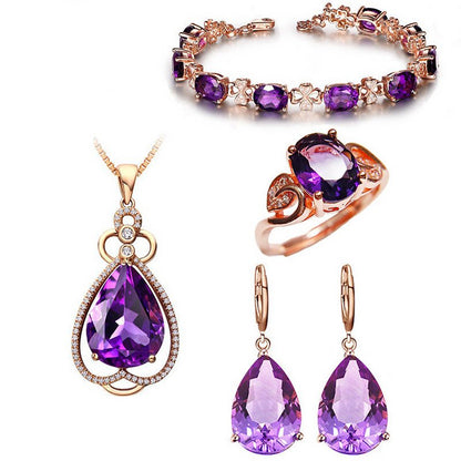 Rose Gold Jewelry Set - Trendy Radar