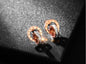 Rose Gold Roman Double Ring Jewelry Set for Women - Trendy Radar