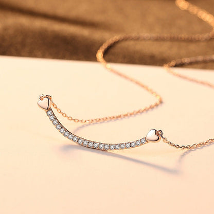 S925 Sterling Silver Necklace with 3A Zircon - Trendy Radar
