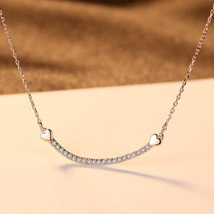 S925 Sterling Silver Necklace with 3A Zircon - Trendy Radar