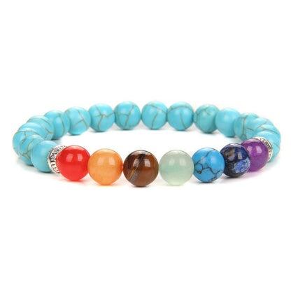 Seven Chakra Yoga Energy Bracelets - Trendy Radar