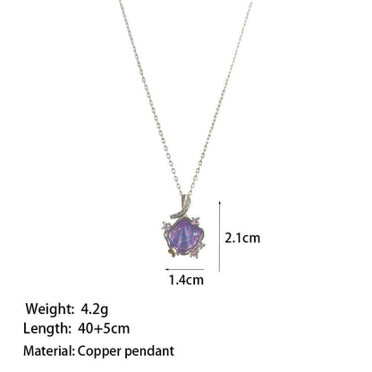 Shell Pendant Clavicle Necklace, INS Style - Trendy Radar
