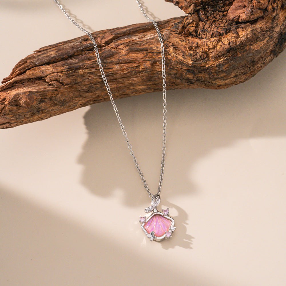 Shell Pendant Clavicle Necklace, INS Style - Trendy Radar