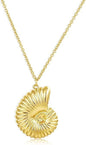 Shell & Sun Starfish Summer Beach Necklace - Trendy Radar