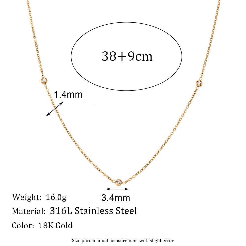 Simple Slim Gold Chain Necklace or Bracelet - Trendy Radar