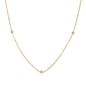 Simple Slim Gold Chain Necklace or Bracelet - Trendy Radar