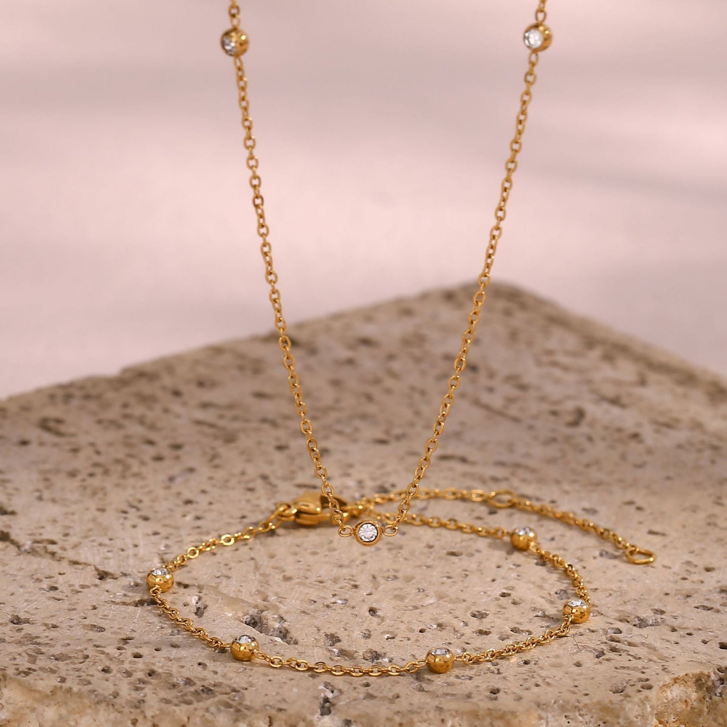 Simple Slim Gold Chain Necklace or Bracelet - Trendy Radar