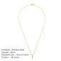 Small Brick Men’s Necklace Clavicle Chain - Trendy Radar