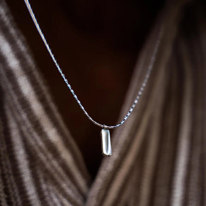 Small Brick Men’s Necklace Clavicle Chain - Trendy Radar
