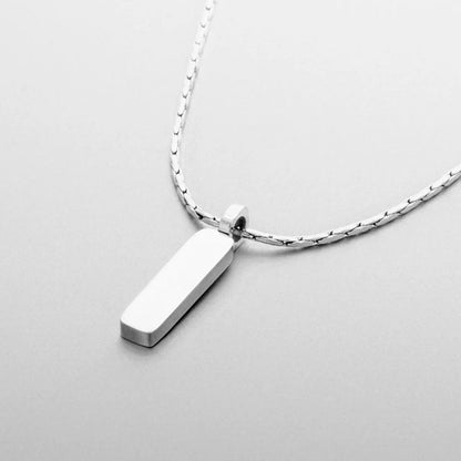 Small Brick Men’s Necklace Clavicle Chain - Trendy Radar