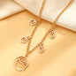 Spiral Donut Necklace, Bracelet & Earrings Set - Trendy Radar