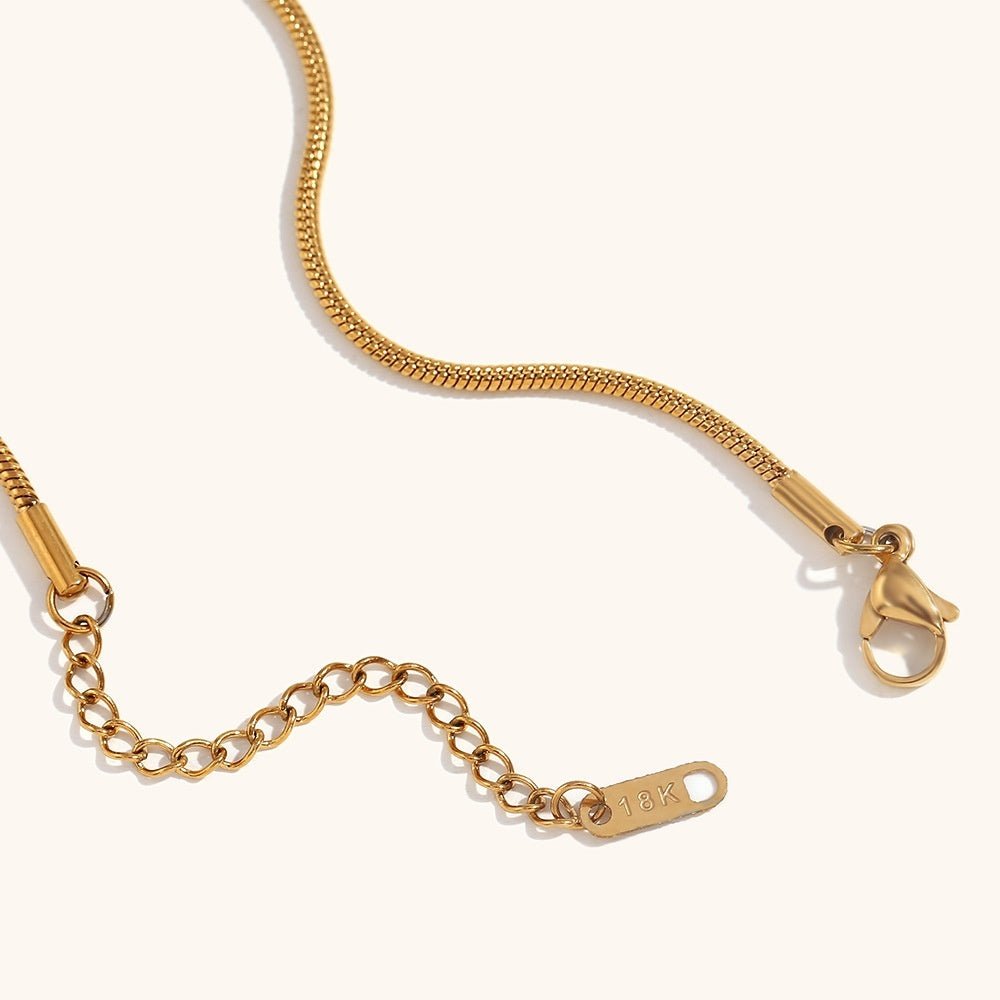 Spiral Spring Gold & Silver Necklace - Trendy Radar