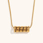 Spiral Spring Gold & Silver Necklace - Trendy Radar
