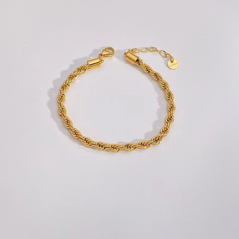 Stainless Steel 5 - Piece Bracelet Set - Trendy Radar