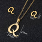 Stainless Steel Alphabet Necklace, 26 Initial Letters A–Z - Trendy Radar
