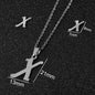 Stainless Steel Alphabet Necklace, 26 Initial Letters A–Z - Trendy Radar