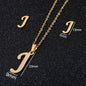 Stainless Steel Alphabet Necklace, 26 Initial Letters A–Z - Trendy Radar