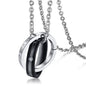 Stainless Steel Geometric Couple Necklace - Trendy Radar