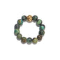 Summer New African Turquoise Elastic Bracelet 7 Ring - Trendy Radar
