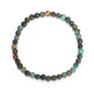 Summer New African Turquoise Elastic Bracelet 7 Ring - Trendy Radar