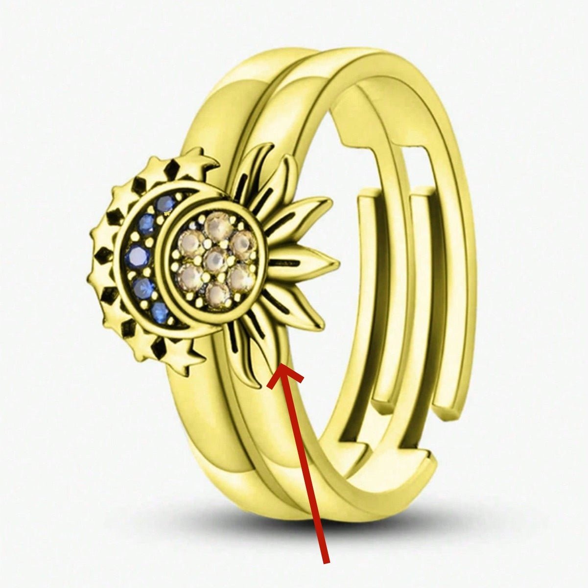 Sun and Moon Couple Rings - Trendy Radar