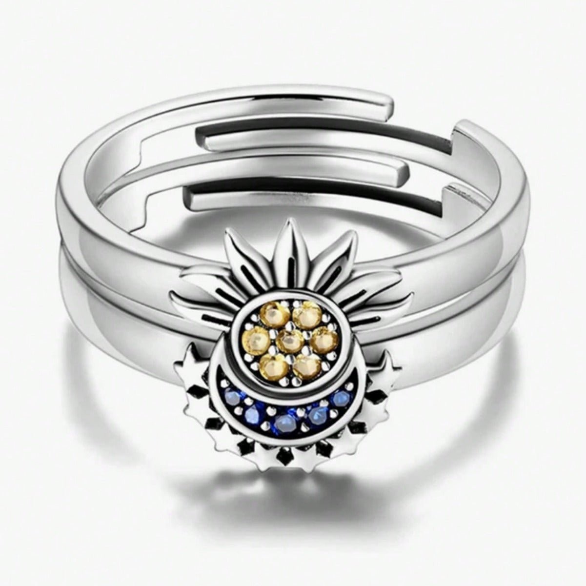 Sun and Moon Couple Rings - Trendy Radar