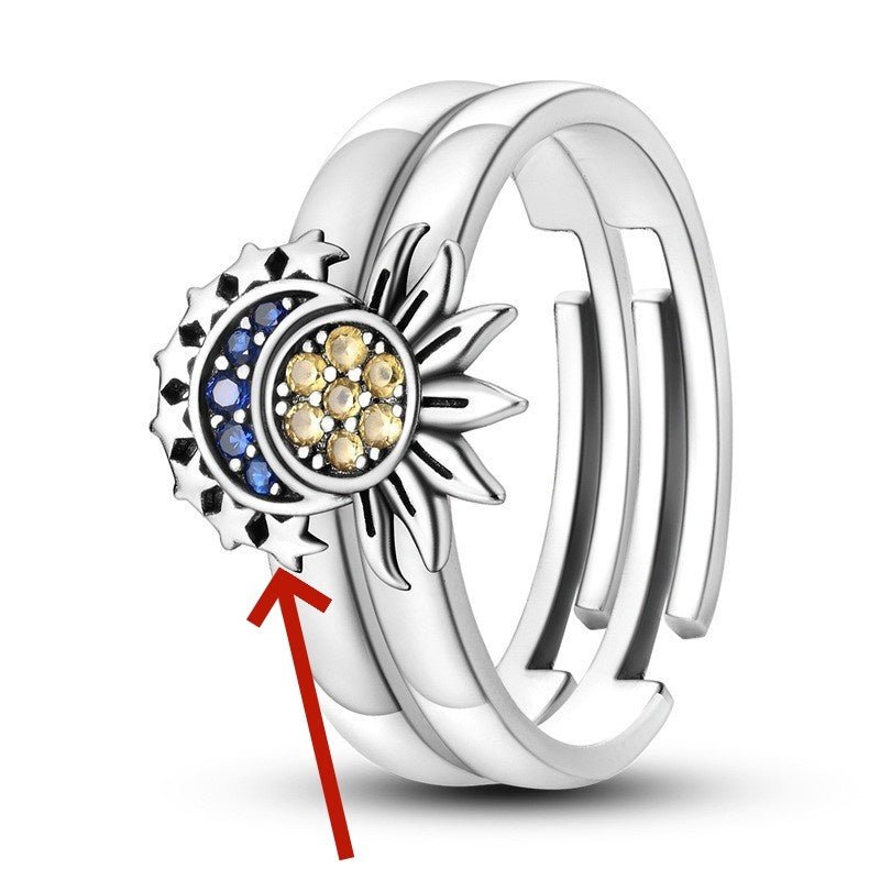 Sun and Moon Couple Rings - Trendy Radar