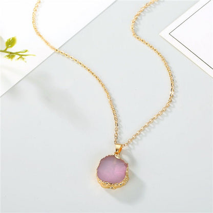 Sunflower Resin Pendant Necklace - Trendy Radar