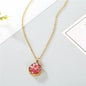 Sunflower Resin Pendant Necklace - Trendy Radar