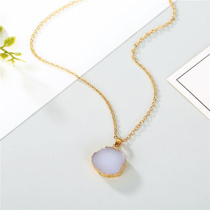 Sunflower Resin Pendant Necklace - Trendy Radar