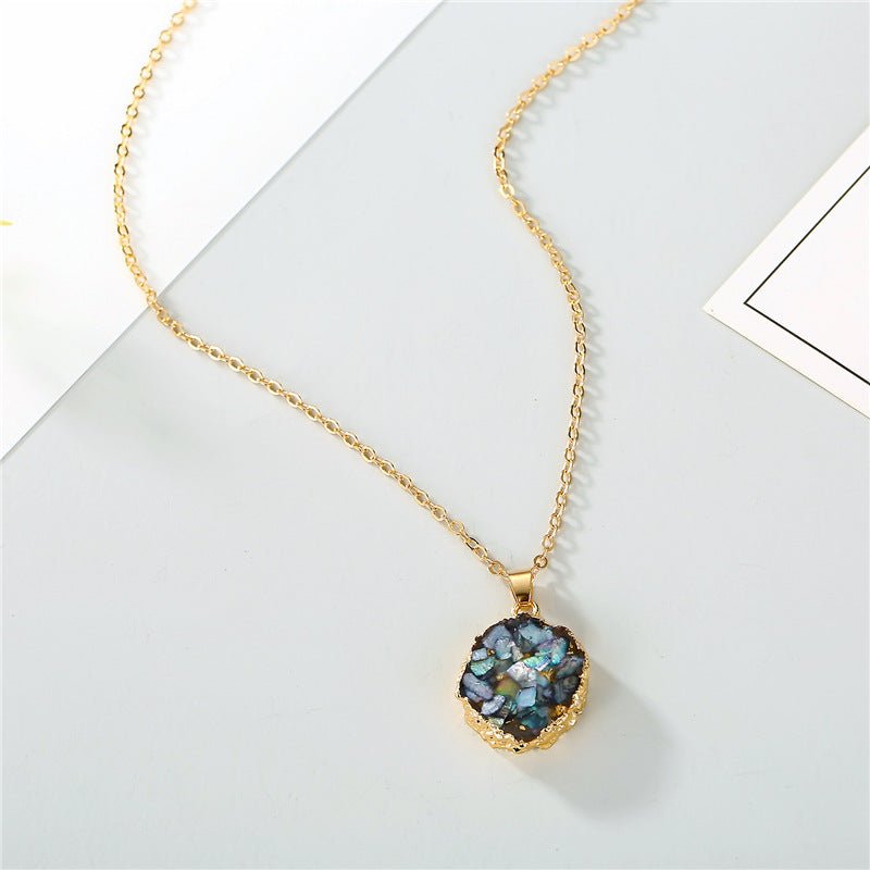Sunflower Resin Pendant Necklace - Trendy Radar